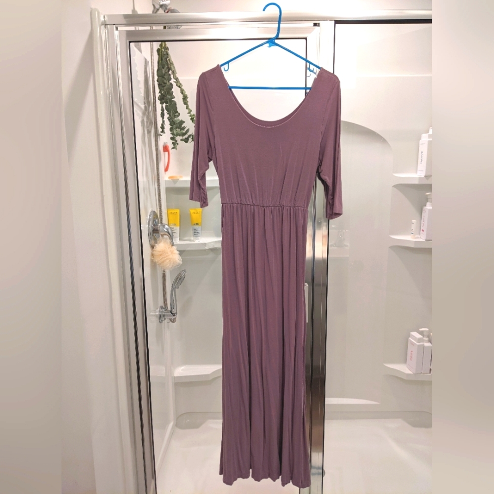 Lavender Maxi dress JODIFL brand Neesees Dresses cotton poly